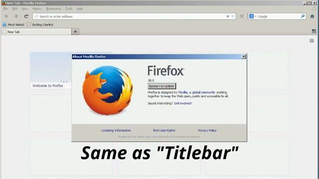 Firefox 28.0 - Classic Look смотреть онлайн