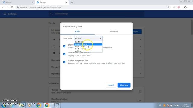 How to clear Chrome User History смотреть онлайн