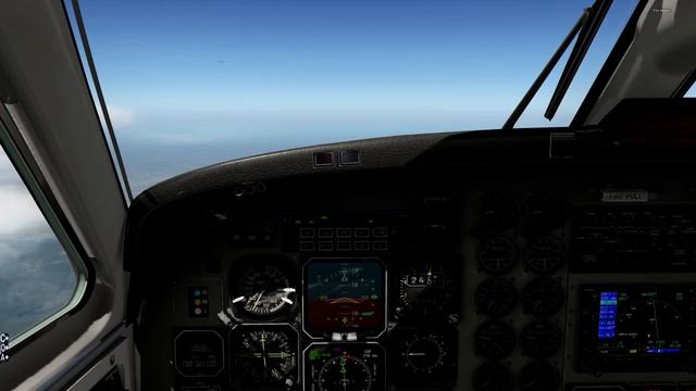 X-Plane 11 Carenado Beech 1900D  MKE To GFK
