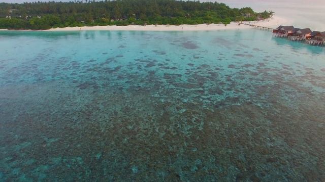 Sunset in Furaveri Island Resort & SPA - Maldives 4K video смотреть онлайн