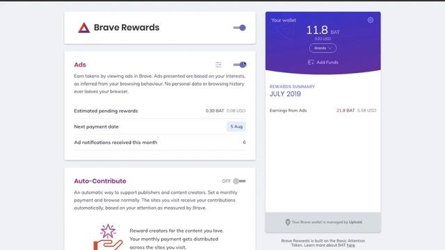 Brave Browser 2020 - Tutorial and Earn FREE $ and BAT with Brave Rewards смотреть онлайн