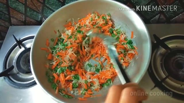 Restaurant style veg fried rice in Tamil/ ஹோட்டல் ஸ்டைல் ப்ரைட் ரைஸ் смотреть онлайн