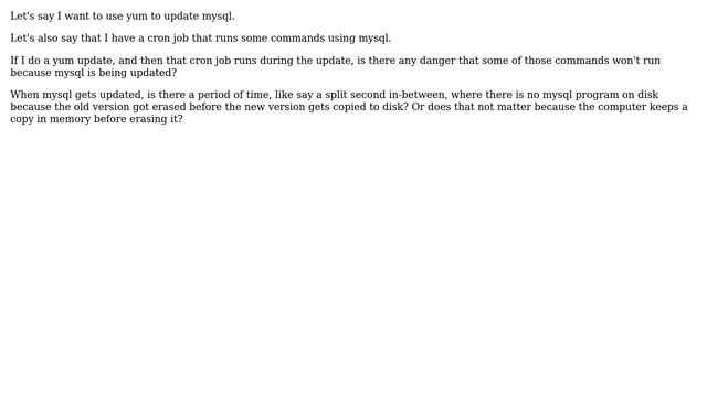 Unix & Linux: Are yum updates seamless? смотреть онлайн
