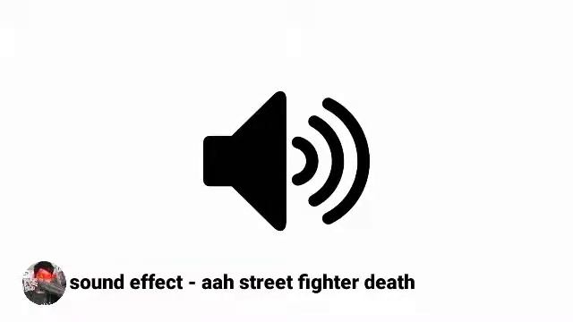 aah street fighter death - sound effect | Free Download смотреть онлайн