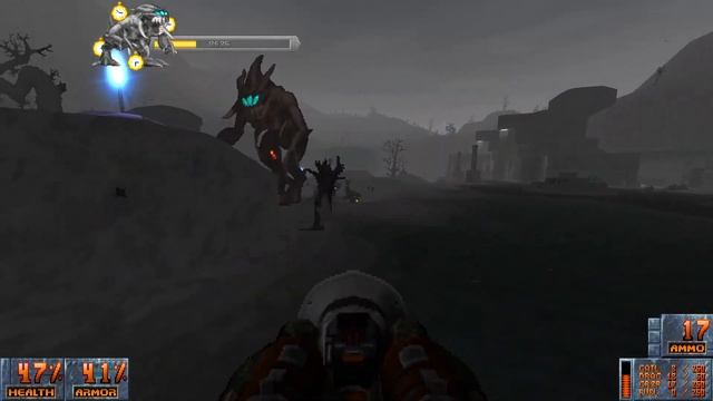 DOOM PMOC: Ultra-Violence - Whitemares Fury - MAP04A: "Afterburn" смотреть онлайн