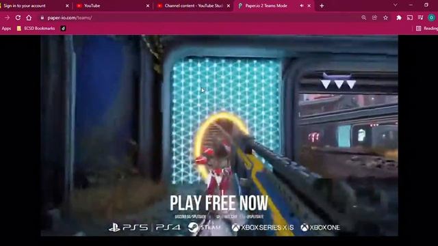 Paper io 2 Teams Mode Google Chrome смотреть онлайн