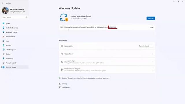 تحديث ويندوز11 الجديد 22621 1413 تحديث مارس 2023 Windows 11 Version 22H2 (KB5023706) смотреть онлайн