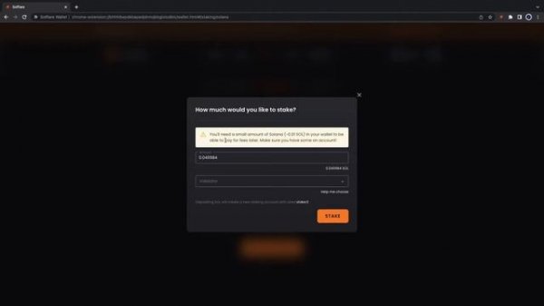 How To Stake Solana (SOL) with Solflare Wallet
