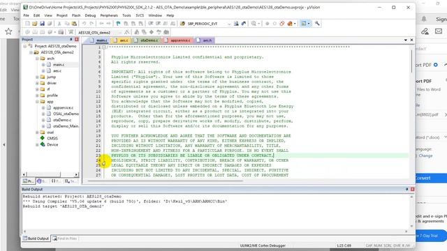AES compile demo смотреть онлайн