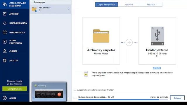 copias de seguridad con "Acronis true image" смотреть онлайн