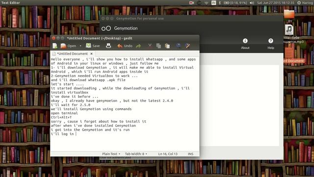 Lesson_04. -How to install Whatsapp in Ubuntu ? смотреть онлайн