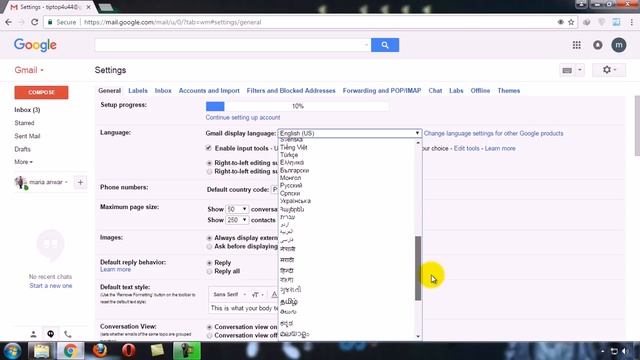 How to Change Language in Gmail смотреть онлайн