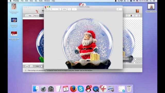 How to auto cut transparent object out from photo on Mac? You don't ned PhotoShop. смотреть онлайн