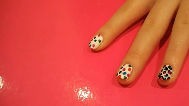 Multi Coloured Leopard Print - Nail Art | iBeautyBoutique смотреть онлайн