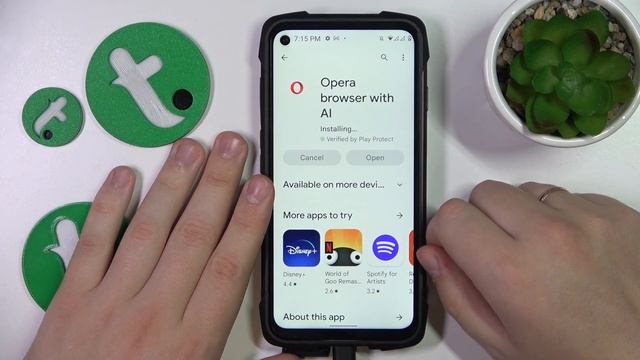 How to Download & Set Up the Opera Browser App on CUBOT King Kong 7 смотреть онлайн
