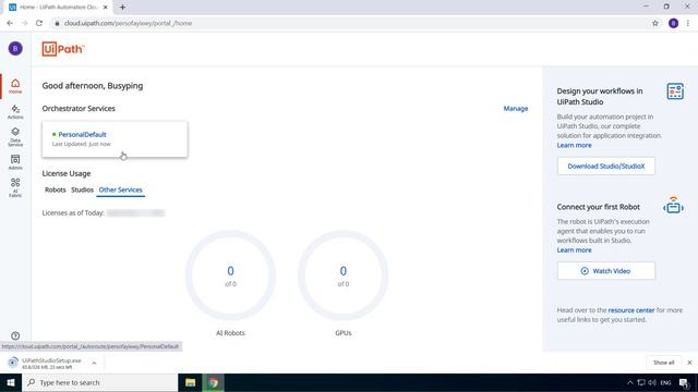 UiPath Tutorials | 004 | Cloud acount setup and Studio installation смотреть онлайн
