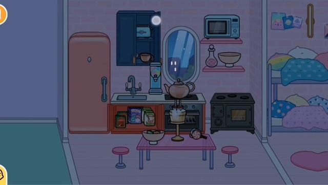 Тока бока - радужный зал и радужная кухня!