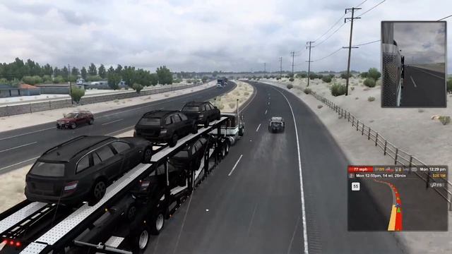 Black Swan Jon Ruda 389 W/ Sun Valley Car hauler (ATS Mods) смотреть онлайн
