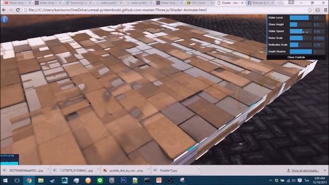 Water Puddle WebGL ShowCase смотреть онлайн