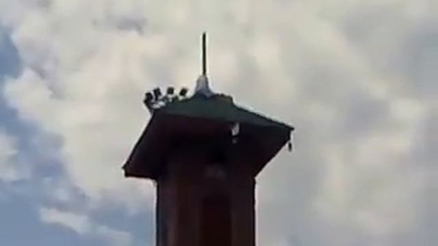 Brave Kashmiri Muslim Brothers hoisting Pakistani flag at Lal Chowk, SriNagar смотреть онлайн
