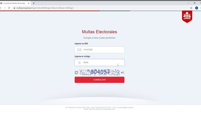 Consulta de Multas Electorales Google Chrome 2021 02 06 10 49 59 смотреть онлайн