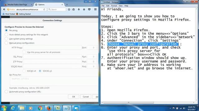 88 How to configure Proxy Settings in Mozilla Firefox2 смотреть онлайн