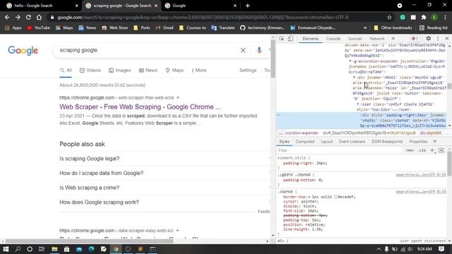 Google Web Scraper - PART 2 смотреть онлайн