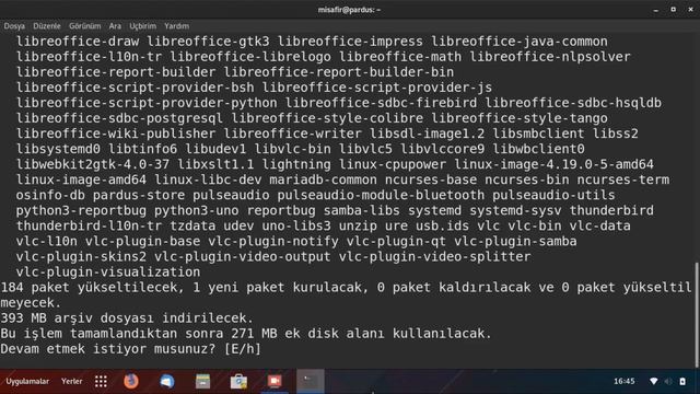176 -Pardus Dersleri- pardus işletim sistemi komut ile güncelleme смотреть онлайн