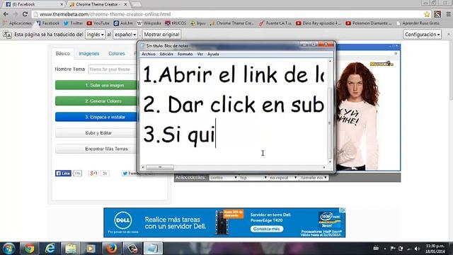 Como cambiar la imagen de fondo de chrome смотреть онлайн