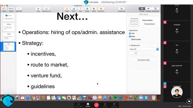 Aragon HQ Meeting #01 смотреть онлайн
