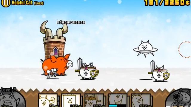 The Battle Cats - Helpful Cat (Easy) смотреть онлайн