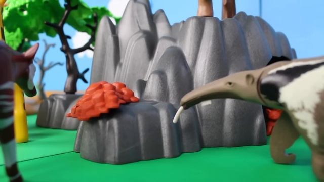 Safari Dioramas for Playmobil Animal Figurines - Learn Wild Zoo Animals Names And Sounds For Kids смотреть онлайн