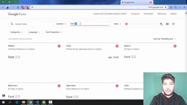 الحلقة 124 | تغيير خط الموقع | كيفية استخدام الخطوط | Google Fonts смотреть онлайн