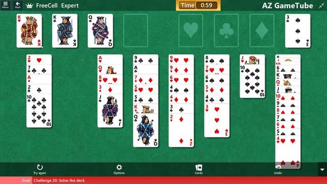 Microsoft Solitaire Collection 【FreeCell Expert Gameplay #252】 Amazing Windows Game 2020 Poker смотреть онлайн