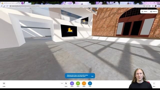 How to create your own Extended Reality Environment with Mozilla Hubs - Program CITY смотреть онлайн