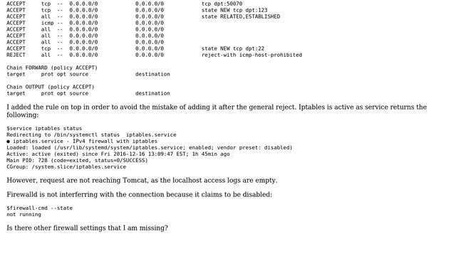 DevOps & SysAdmins: Firewall trouble when deploying Tomcat at CentOS смотреть онлайн