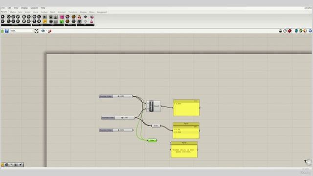 2.4 -Basic Grasshopper Operations
