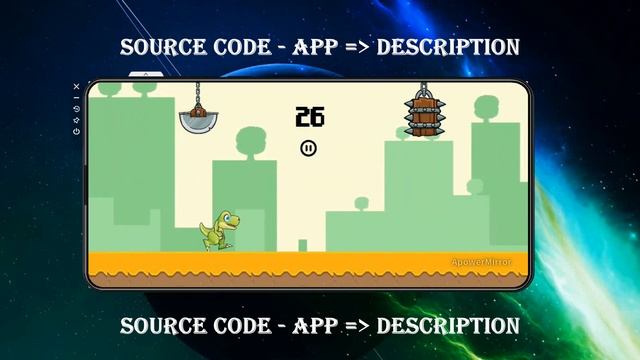 Dinosaur Race Game App Mobile C# UNITY | SOURCE CODE | DOWNLOAD смотреть онлайн