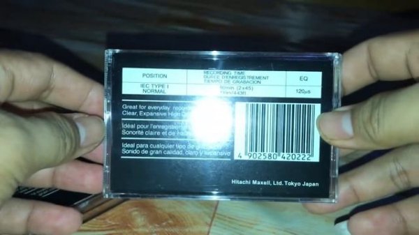 Maxell UR 90 (G) and Maxell XL II.S 100