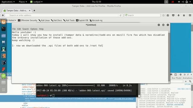 tamperdata & noredirect add-ons installation смотреть онлайн