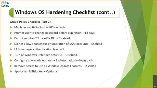 Hardening OS - Windows and Linux смотреть онлайн