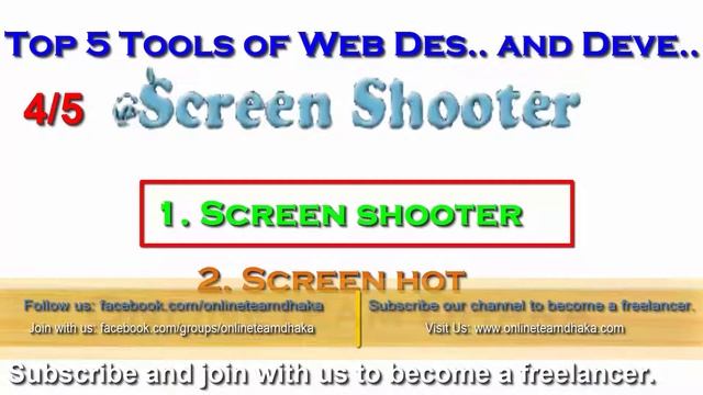 Best screen shooter for Web Design full hd bangla tutorial | Web Design free tools and tips part 4 смотреть онлайн