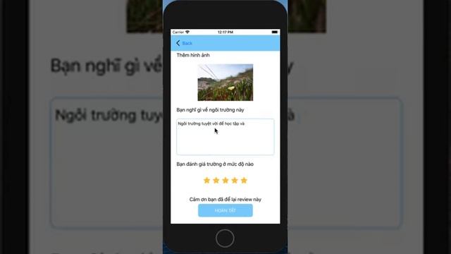 Review School iOS app | Video demo Scan QR for adding new Review смотреть онлайн