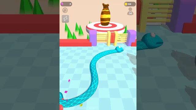 Snake Master 3D - All Levels Gameplay Android,ios (Levels 1-5) смотреть онлайн