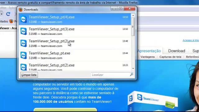 Video Aula Instalação TeamViewer смотреть онлайн