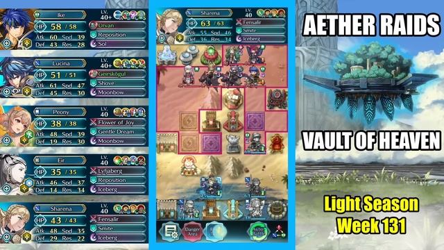 Brave Lucina Carries a Match?! | Aether Raids Vault of Heaven - Week 131 Part 1 [FEH] смотреть онлайн