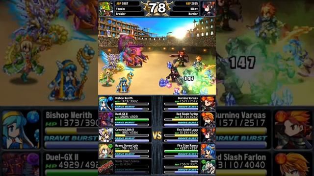 [Brave Frontier] Brawler that won 109 times and the wirrier wins смотреть онлайн