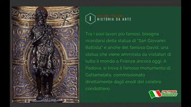 AO VIVO - Aprender Italiano com a História da ARTE смотреть онлайн