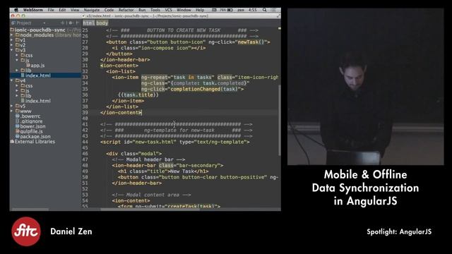 Mobile & Offline Data Synchronization in AngularJS смотреть онлайн
